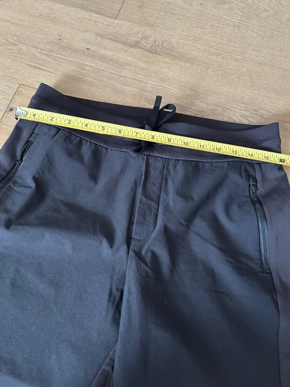 Athleta Black Women's Track Joggers with Zip Pockets - Picture 9 of 13
